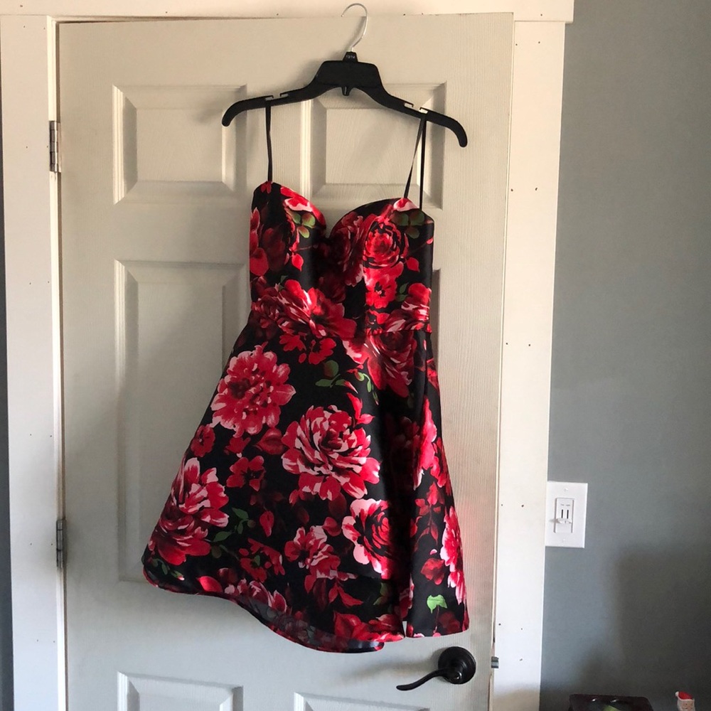 Rose Homecoming Dress